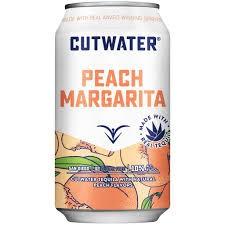 Cutwater Peach Marg 4pk (4 pack cans) (4 pack cans)