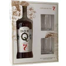 Don Q Reserva 7 Gift Set 750ml (750ml) (750ml)