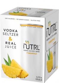 Nutrl Pineapple Vodka Soda 4pk (355ml) (355ml)