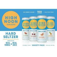 High Noon - Sun Sips Hard Seltzer Variety 12 Pack (355ml) (355ml)