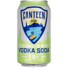 Canteen Cucumber Mint Vodka Soda 4pk Cans (4 pack cans) (4 pack cans)