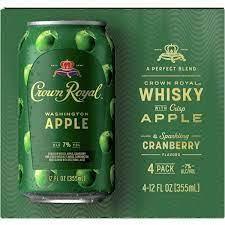 Crown Royal - Crown Apple 4pk Cans (355ml) (355ml)