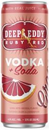 Deep Eddy Grapefruit Vodka Soda Cans 4pk (4 pack cans) (4 pack cans)