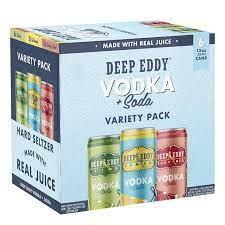 Deep Eddy Vodka & Soda Variety Can 6pk (6 pack cans) (6 pack cans)